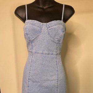 Brand New Denim Dress